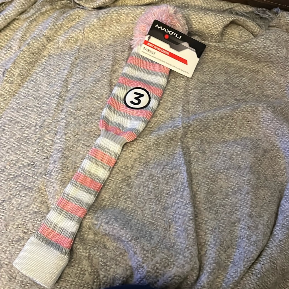 NWT - Maxfli knit golf club head cover - 3